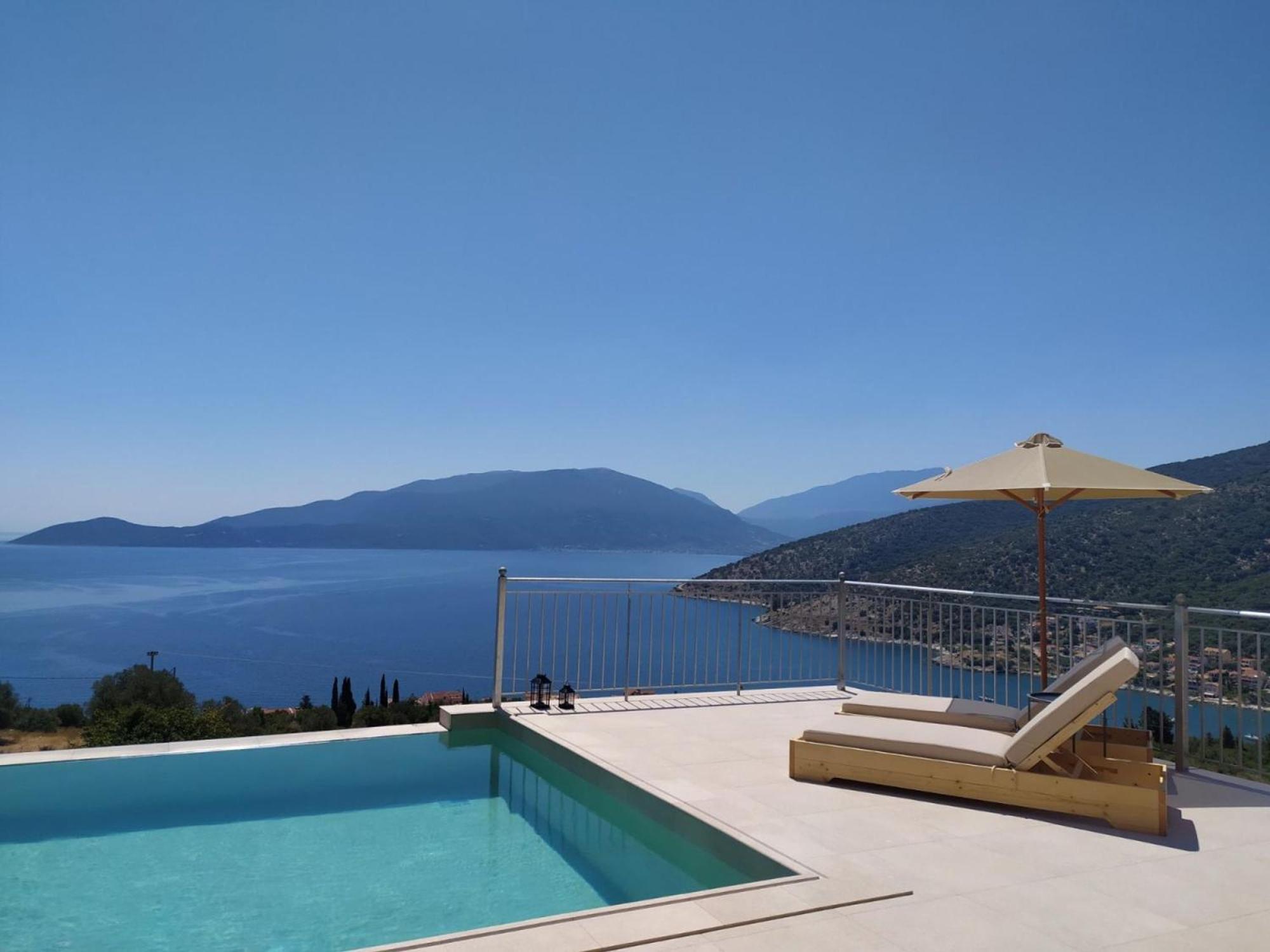 Augustela Villa Seaview Vacation Villa Agia Efimia 外观 照片