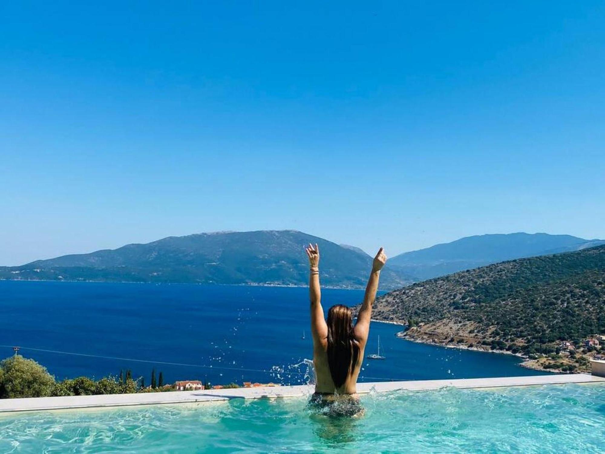 Augustela Villa Seaview Vacation Villa Agia Efimia 外观 照片