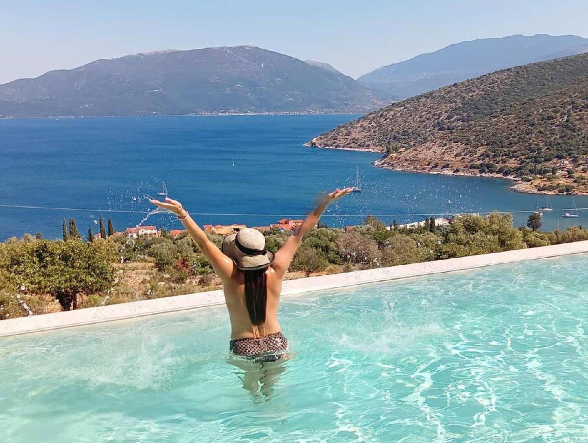 Augustela Villa Seaview Vacation Villa Agia Efimia 外观 照片